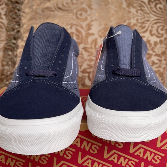 Vans Old Skool Paisley Parisienne Night/Trwht Men’ - Picture 15 of 16